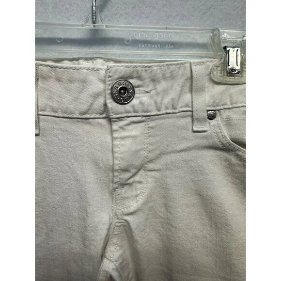 Guess Medium Rise Skinny Sarah Fit White Jeans - Picture 2 of 14